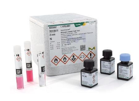 NITROGENO TOTAL SPECTROQUAT 10-150 PPM (25)