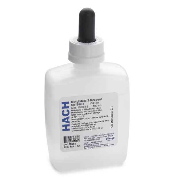 MOLIBDATO 3 REACTIVO P/SILICE BAJO (100)