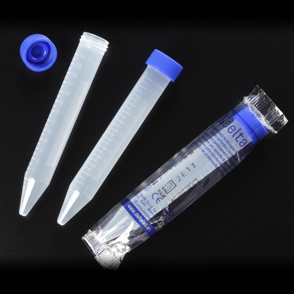 TUBO 15 ML PP F/CONICO S/FALD  ESTERIL B/UNIT (500