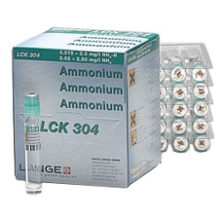 AMONIO 0.02 - 2.5 PPM (25 TEST)