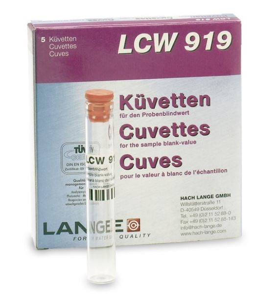 FOTOMETRO POCKET (SET 5 CUBETAS VACIAS)