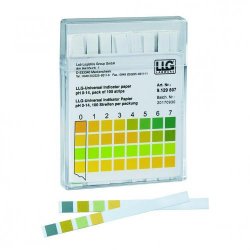 PAPEL INDICADOR PH 0-14 TIRAS (100)