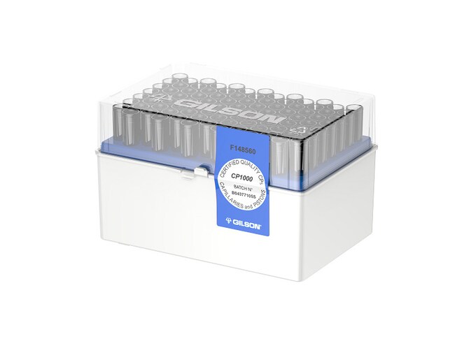 PUNTAS GILSON 1000UL CAPILARES C/PISTON RACK(2X91)