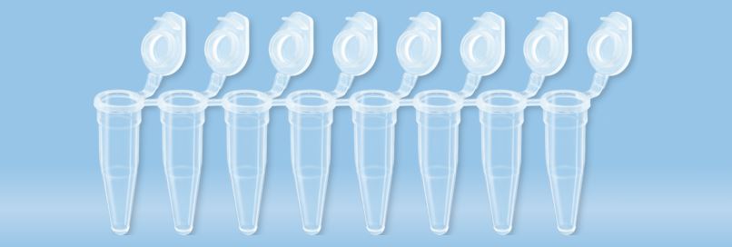 TUBO PCR 0,2 ML 8 TUBOS C/TAPON (120)