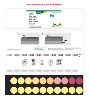 HIERRO AQUAQUANT 0.01- 0.20 PPM (300)+