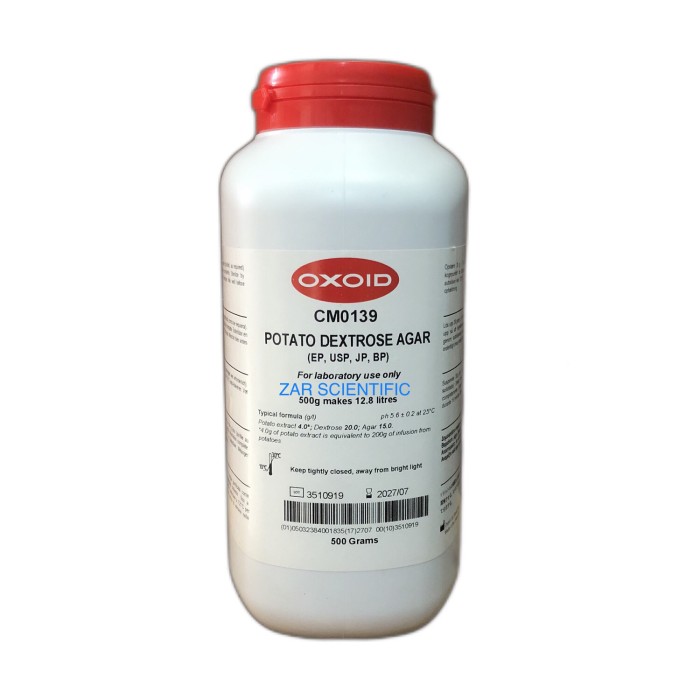 AGAR POTATO DEXTROSE (500) 