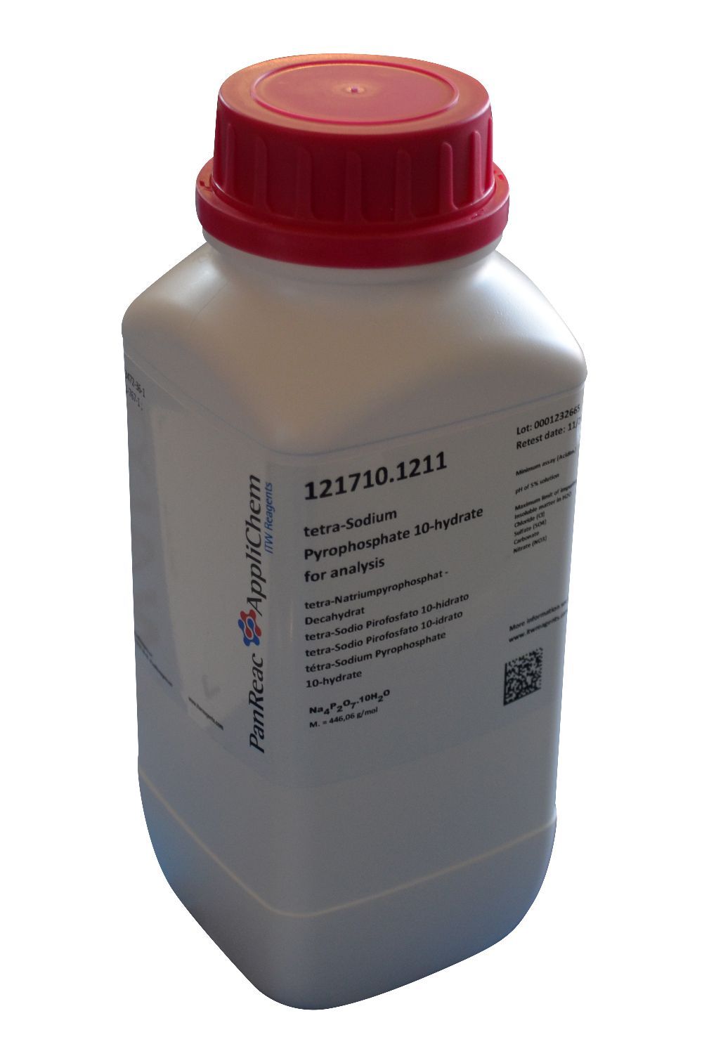 SODIO (tetra) PIROFOSFATO 10 HDTO PA (1000)