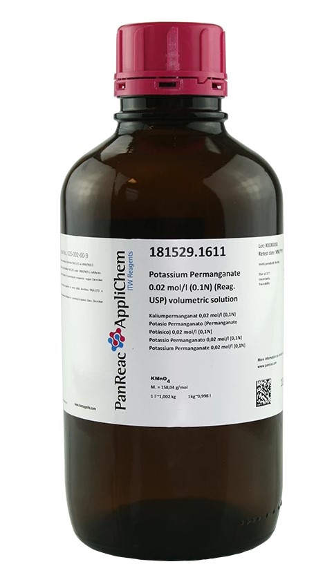 POTASIO PERMANGANATO 0,02 M (0,1N) (1000)