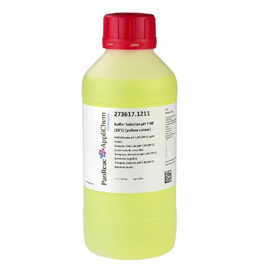 SOLUCION TAMPON PH 7 (1000) COLOREADA AMARILLO 