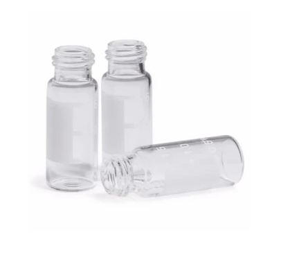 VIAL VIDRIO T/ROSCA 2 ML 12X32 MM C/BANDA (100)