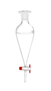 EMBUDO DECANTACION 50 ML LL/RECTA PTFE ESM 14/23