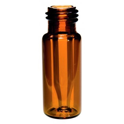 VIAL VIDRIO T/ROSCA 0.3ML C/INSERTO TOPACIO (100)
