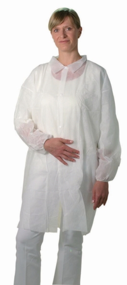 BATA DESECHABLE BLANCA TALLA UNIVERSAL (50)