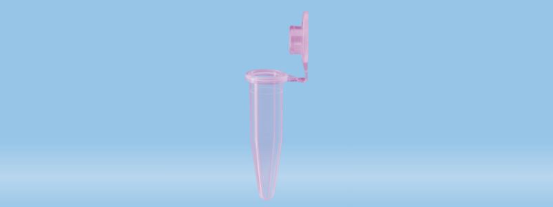 TUBO MICRO 1,5 ML F/CONICO VIOLETA SAFETY CAP (500