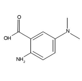 2-AMINO-5-(DIMETHYLAMINO)BENZOIC ACID (100 mg)