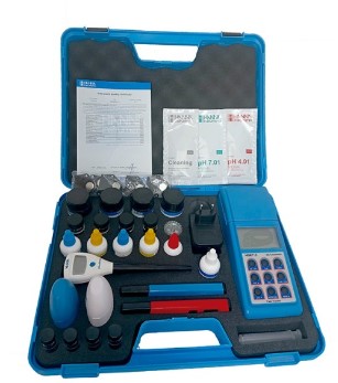 AGUA POTABLE MALETIN :PH, CE, COLOR, T, TURBIDEZ, 