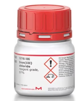 HIERRO (III) CLORURO GRADO REACTIVO 97%(100)