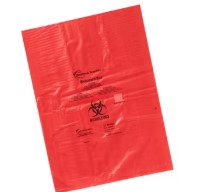 BOLSA P/AUTOCLAVE 483X356 PP ROJA BIOHAZARD (200)