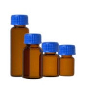 VIAL VIDRIO T/ ROSCA 7.5 ML GL-18 AMBAR (180)
