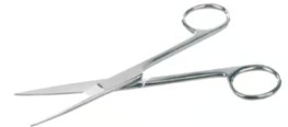 TIJERAS LABORATORIO PUNTA FINA/ROMA 140 MM