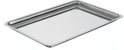 BANDEJA ACERO INOX. 400 X 270 X 10 MM