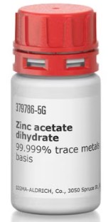 ZINC ACETATO 2 HTO 99.999% (5G)