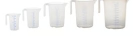VASO POLIPROPILENO C/ASA 5000 ML C/RELIEVE