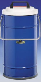 VASO DEWAR CILINDRICO C/TAPA 32 C 14 L