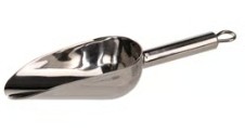 PALA ACERO INOX. 18/10 PHARMA SCOOP 250 ML
