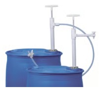 BOMBA PTFE C/MANGUERA P/BIDONES INM. 950 MM