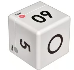 RELOJ AVISADOR CUBE 5, 15, 30, 60 MINUTOS LLG