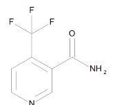 4-TRIFLUOROMETHYLNICOTINAMIDE (100 mg)
