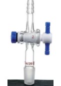 ADAPTADOR DE VACIO ESM 24/40 C/LLAVE PTFE 