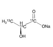 L-(+)-LACTIC ACID-13C3 SODIUM SALT (10 mg)