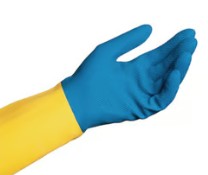 GUANTES NEOPRENO/LATEX ALTOS 405 T/7