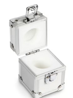 CAJA DE ALUMINIO PARA PESAS 500G 