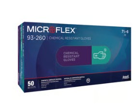 GUANTES NITRILO NEOPRENO T/XS MICROFLEX 93-260(50)