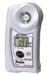 REFRACTOMETRO DIGITAL PAL SALT 0-10%