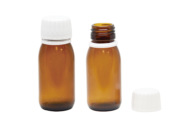 FRASCO VIDRIO 60 ML TOPACIO T/ROSCA 