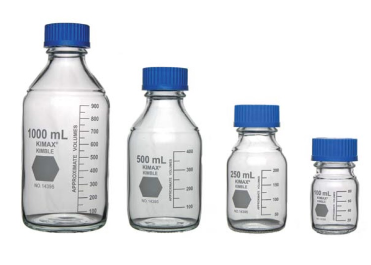 FRASCO ISO 1000 ML BOROSILICATO (10)