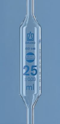 PIPETA 2 AFOROS 5 ML CLASE AS BLAUBRAND CERT.