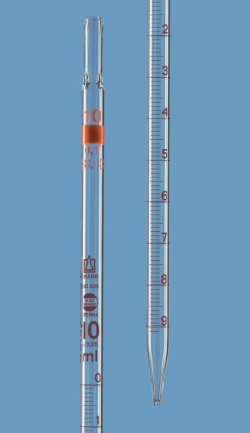 PIPETA GRADUADA TERMINAL 10 ML CLASE A BLAU ETERNA