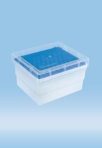 CAJA P/PUNTAS AZUL (BASE/BANDEJA/TAPA)