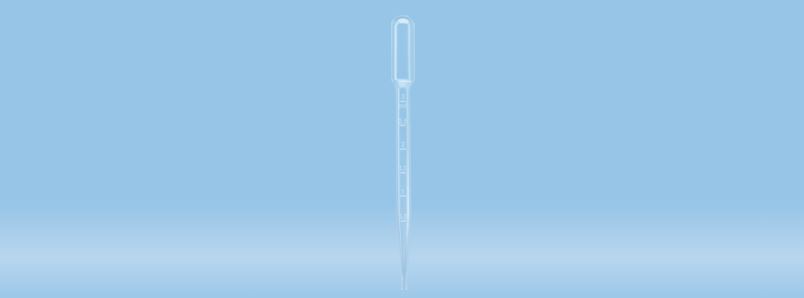 PIPETA PASTEUR PLASTICO 3,5 ML GRAD 3 ML (500)