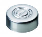 CAPSULA ALUMINIO 20 MM ABIERTA S/SEPTUM (100)