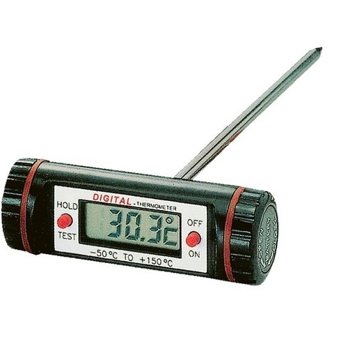 TERMOMETRO DIGITAL C/SONDA FIJA -50 +150 ºC #