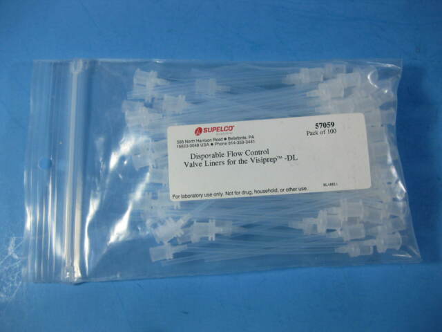 DISPOSABLE VALVE LINERS TEFLON (100)