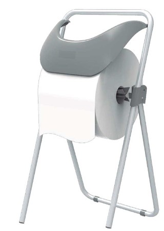 SOPORTE TRIPODE SUELO P/PAPEL SECAMANOS 