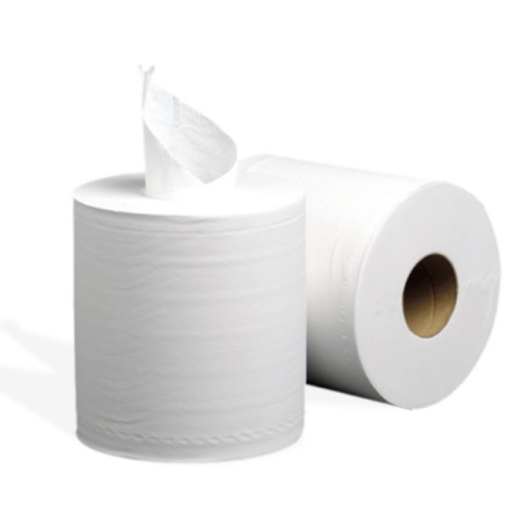 PAPEL SECAMANOS (PACK 2 BOBINA 500M) 100% CELULOSA