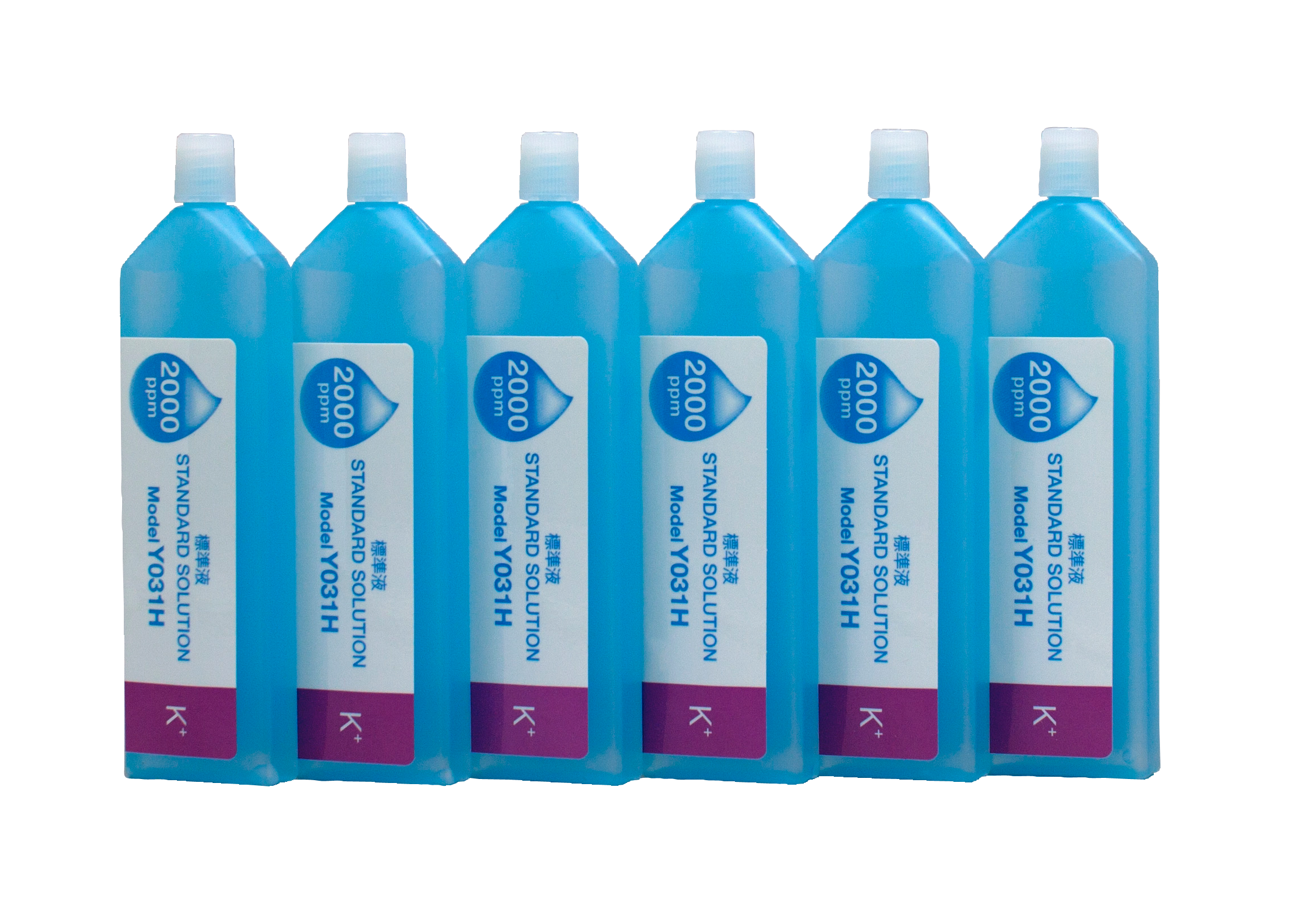 POTASIO SOLUCION PATRON 2000 PPM (6 X 14 ML) Y031H